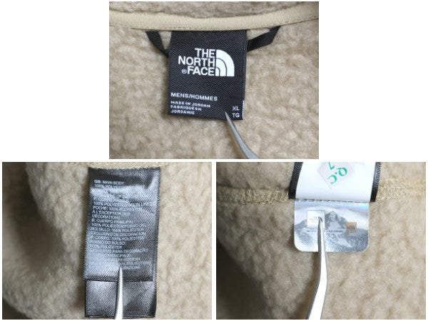 ノースフェイス フルジップ パイル フリース ジャケット メンズ XL / 古着 アウトドア ボア ジャンパー ブルゾン ハイネック 大きいサイズ