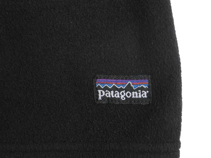 パタゴニア マイクロD ハーフジップ フリース プルオーバー レディース S 11年製 ロンT 長袖 Tシャツ ハイネック アウトドア 企業 ブラック