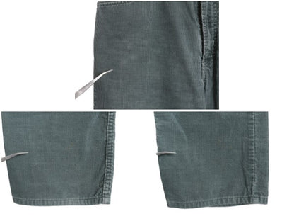 80s USA製 リーバイス 519 コーデュロイ パンツ メンズ 36 33 / ヴィンテージ スリム ストレート 細畝 コーズ ボトムス 42 TALON ボトムス