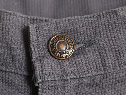 80s USA製 ★ リーバイス 517 スタプレ フレア パンツ メンズ 34 30 / ヴィンテージ ピケ ブーツカット スラックス ボトムス 42タロン 灰