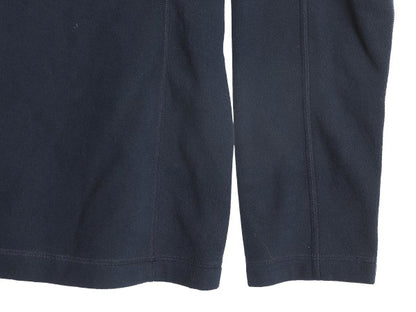 パタゴニア マイクロD ハーフジップ フリース プルオーバー レディース XL 18年製 ロンT 長袖 Tシャツ ハイネック 大きいサイズ 企業物 紺