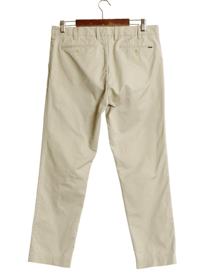ポロ ラルフローレン チノ パンツ メンズ 33 30 / STRETCH SLIM FIT スラックス ノータック ストレート アーミー タイプ チノパン ボトムス