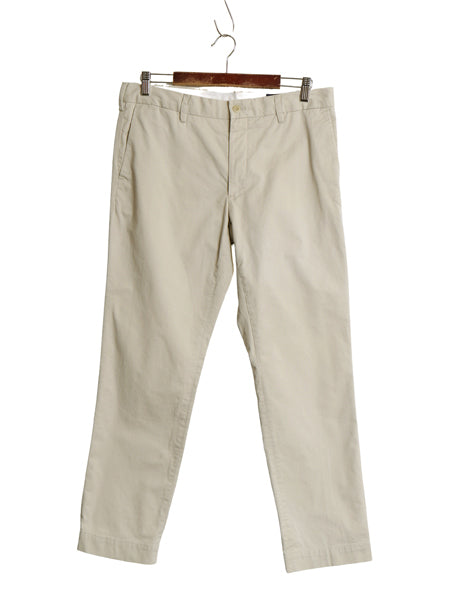 ポロ ラルフローレン チノ パンツ メンズ 33 30 / STRETCH SLIM FIT スラックス ノータック ストレート アーミー タイプ チノパン ボトムス