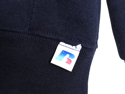 00s ラッセル 無地 フルジップ スウェット フード パーカー メンズ レディース XXL オールド トレーナー ワンポイント 裏起毛 大きいサイズ