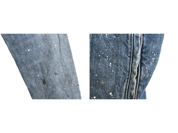 デニム&サプライ ラルフローレン デニム ジャケット メンズ XXL ポロ ヴィンテージ 加工 ジージャン 70506 タイプ トラッカー 大きいサイズ