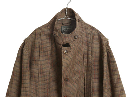 80s USA製 ★ ポロカントリー ラルフローレン ツイード ジャケット メンズ L ノーフォーク テーラード ハンティング ガンクラブ チェック