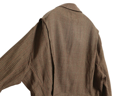 80s USA製 ★ ポロカントリー ラルフローレン ツイード ジャケット メンズ L ノーフォーク テーラード ハンティング ガンクラブ チェック