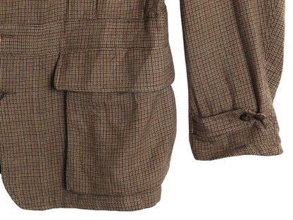 80s USA製 ★ ポロカントリー ラルフローレン ツイード ジャケット メンズ L ノーフォーク テーラード ハンティング ガンクラブ チェック