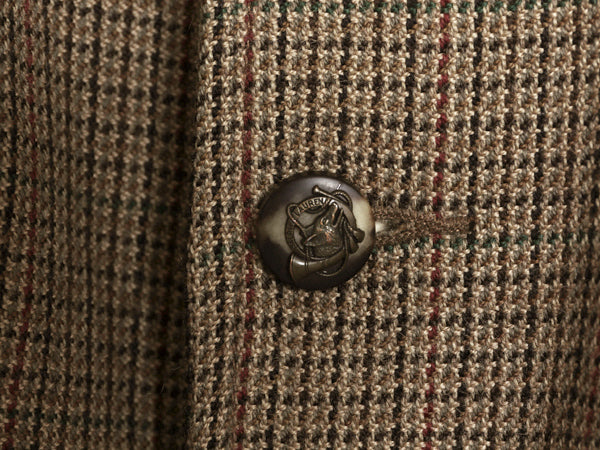 80s USA製 ★ ポロカントリー ラルフローレン ツイード ジャケット メンズ L ノーフォーク テーラード ハンティング ガンクラブ チェック