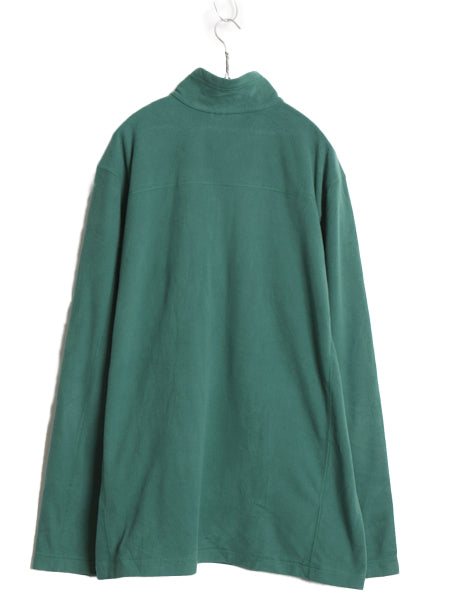 パタゴニア マイクロD ハーフジップ フリース プルオーバー メンズ XXL 24年製 アウトドア ロンT 長袖 Tシャツ ハイネック 大きいサイズ 緑