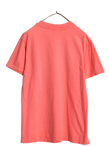 80s USA製 エルエルビーン ヘインズ 別注 プリント 半袖 Tシャツ メンズ L 小さめ M 程/ ヴィンテージ ヘビーウェイト コットン カットソー