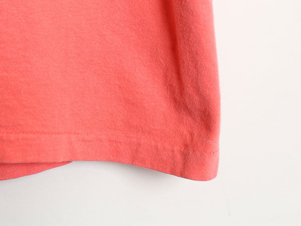 80s USA製 エルエルビーン ヘインズ 別注 プリント 半袖 Tシャツ メンズ L 小さめ M 程/ ヴィンテージ ヘビーウェイト コットン カットソー
