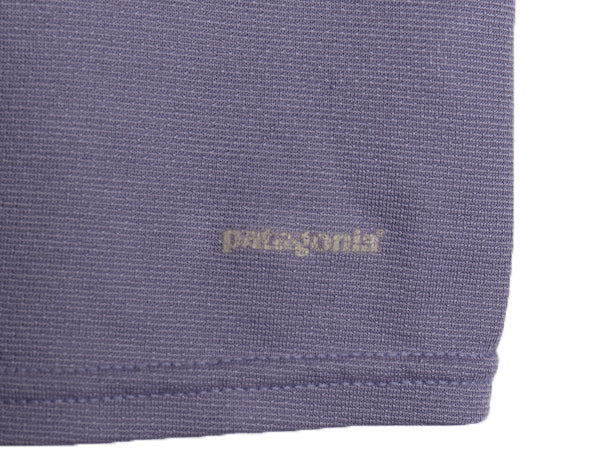 00s USA製 パタゴニア キャプリーン 長袖 Tシャツ レディース M / 01年製 アウトドア ハーフジップ ロンT インナー ストレッチ ハイネック