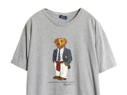 00s ポロベア ポロ ラルフローレン プリント 半袖 Tシャツ メンズ レディース M オールド キャラクター コットン カットソー クルーネック