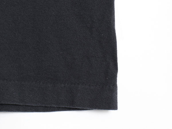 90s 企業 メッセージ プリント Tシャツ メンズ XL / 古着 オールド 当時物 ヘビーウェイト グラフィック シングルステッチ 大きいサイズ 黒