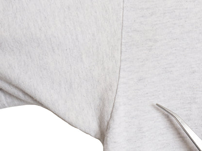 企業 両面 プリント 半袖 Tシャツ メンズ XL 程/ ヘビーウェイト コットン ネコ カットソー クルーネック ワンポイント 大きいサイズ 灰 
