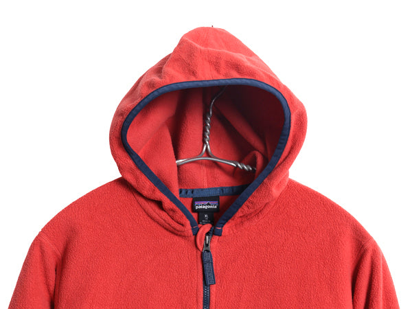 パタゴニア マイクロD スナップT ジャケット キッズ XL レディース S 程/ 22年製 フリース パーカー フーディー フルジップ ツートン 薄手