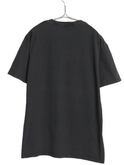 00s ラッシュ 2112 イラスト プリント Tシャツ メンズ M / 古着 オールド グラフィック アート ヘビーウェイト ロック バンド プログレ 黒
