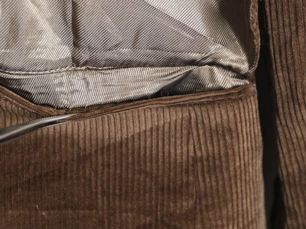 デッドストック バナナリパブリック 太畝 コーデュロイ テーラード ジャケット メンズ L 程 コットン カシミヤ ブレザー シンプル トラッド