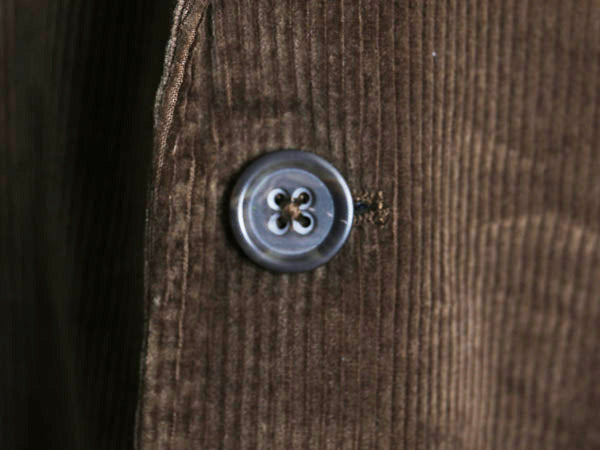 デッドストック バナナリパブリック 太畝 コーデュロイ テーラード ジャケット メンズ L 程 コットン カシミヤ ブレザー シンプル トラッド