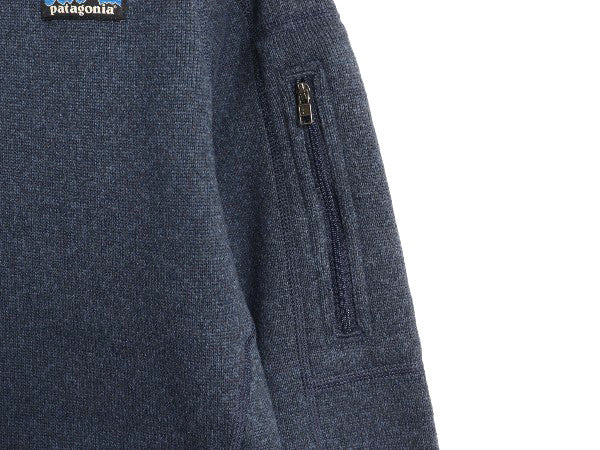 パタゴニア ベターセーター ハーフジップ レディース S 17年製 裏起毛 フリース セーター プルオーバー ジャケット ブルゾン カレッジ 刺繍