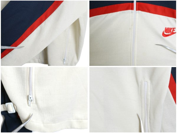  70s ★ ナイキ トラック ジャケット メンズ XL / ヴィンテージ オレンジタグ スウォッシュ ジャージ ハイネック フルジップ ポケット付き