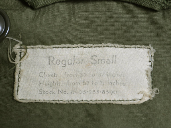 60s 米軍実物 US ARMY M-51 フィールド ジャケット SMALL REGULAR / 古着 61年製 ヴィンテージ ミリタリー 軍物 M51 ブルゾン ジャンパー