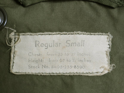 60s 米軍実物 US ARMY M-51 フィールド ジャケット SMALL REGULAR / 古着 61年製 ヴィンテージ ミリタリー 軍物 M51 ブルゾン ジャンパー