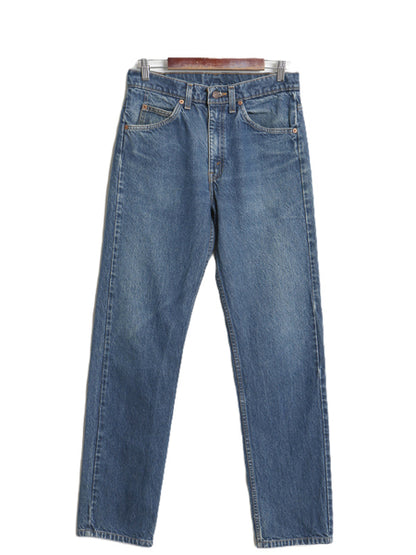 90s リーバイス 505 デニム パンツ メンズ 31 32 / 古着 オールド ジーンズ ジーパン スリム ストレート テーパード ボトムス オレンジタブ
