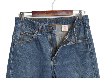 90s リーバイス 505 デニム パンツ メンズ 31 32 / 古着 オールド ジーンズ ジーパン スリム ストレート テーパード ボトムス オレンジタブ