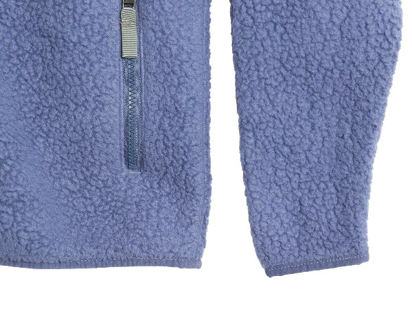 パタゴニア レトロ パイル フリース ジャケット レディース S 古着 22年製 アウトドア フルジップ ブルゾン ハイネック ボア ワンポイント