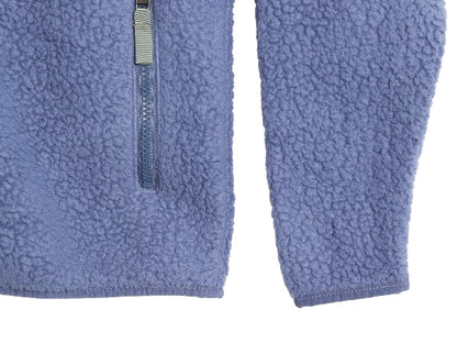 パタゴニア レトロ パイル フリース ジャケット レディース S 古着 22年製 アウトドア フルジップ ブルゾン ハイネック ボア ワンポイント