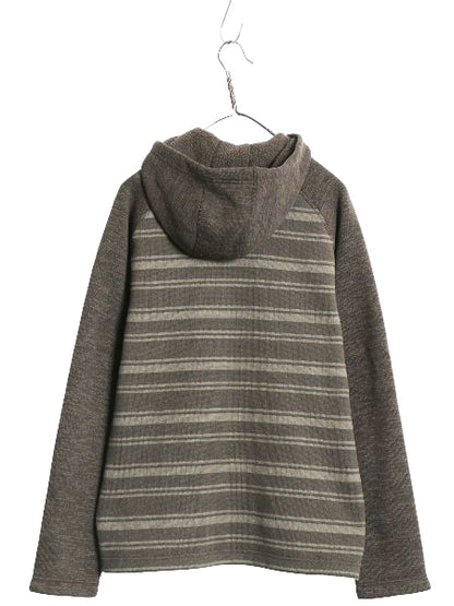 パタゴニア ベターセーター フリース フーディ メンズ М 古着 13年製 ジャケット フルジップ パーカー ボーダー ジャンパー ワンポイント