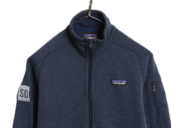 パタゴニア ベターセーター ジャケット レディース S / 18年製 フリース セーター ブルゾン フルジップ アウトドア ジャンパー シンプル 紺