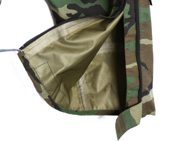デッドストック 90s 米軍実物 US ARMY ウッドランド カモ オーバー パンツ LARGE REGULAR / ECWCS ゴアテックス ミリタリー ナイロン 迷彩