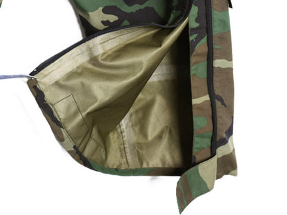デッドストック 90s 米軍実物 US ARMY ウッドランド カモ オーバー パンツ LARGE REGULAR / ECWCS ゴアテックス ミリタリー ナイロン 迷彩