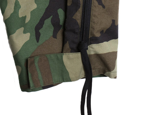 デッドストック 90s 米軍実物 US ARMY ウッドランド カモ オーバー パンツ LARGE REGULAR / ECWCS ゴアテックス ミリタリー ナイロン 迷彩