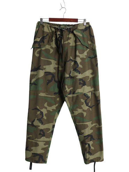 デッドストック 90s 米軍実物 US ARMY ウッドランド カモ オーバー パンツ LARGE REGULAR / ECWCS ゴアテックス ミリタリー ナイロン 迷彩