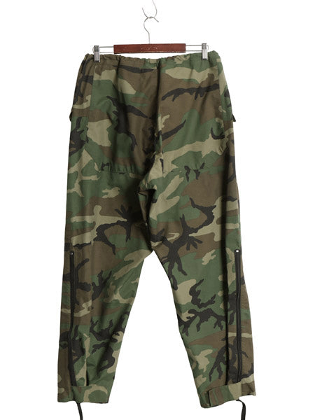 デッドストック 90s 米軍実物 US ARMY ウッドランド カモ オーバー パンツ LARGE REGULAR / ECWCS ゴアテックス ミリタリー ナイロン 迷彩
