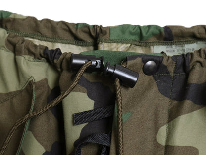 デッドストック 90s 米軍実物 US ARMY ウッドランド カモ オーバー パンツ LARGE REGULAR / ECWCS ゴアテックス ミリタリー ナイロン 迷彩