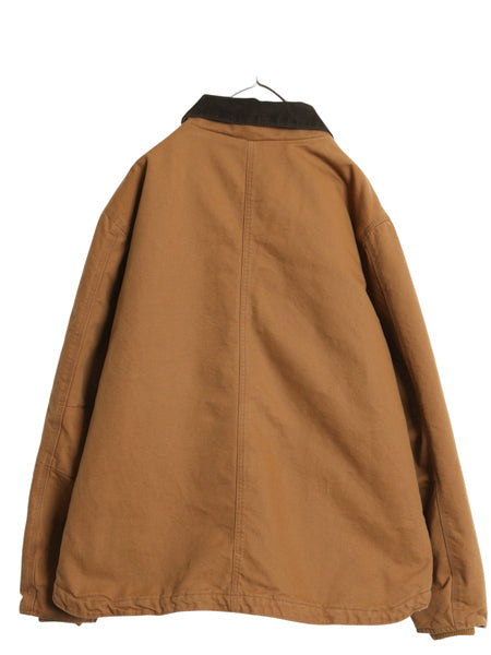 US企画 カーハート トラディショナル ジャケット メンズ XL 古着 ワーク ダック 中綿 キルティング ライナー ブルゾン 大きいサイズ 廃盤