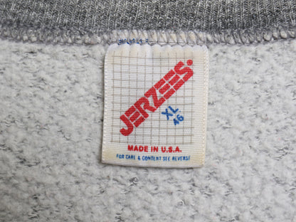 80s 90s USA製 ジャージーズ 無地 スウェット メンズ レディース XL ヴィンテージ クルーネック ブランク トレーナー 大きいサイズ 裏起毛