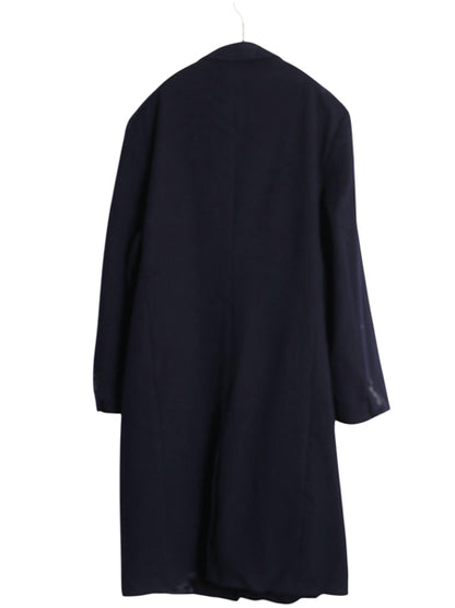 ブルックスブラザーズ ロロピアーナ チェスター コート メンズ XL 程 ロングコート 高級素材 ウール テーラード トラッド 大きいサイズ 紺