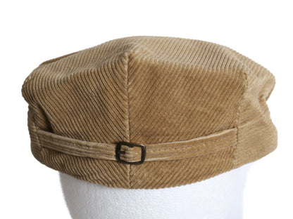 80s カントリー ジェントルマン 太畝 コーデュロイ ハンチング キャップ メンズ レディース フリーサイズ ヴィンテージ  帽子 キャスケット