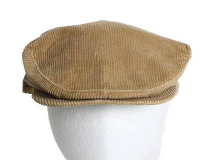 80s カントリー ジェントルマン 太畝 コーデュロイ ハンチング キャップ メンズ レディース フリーサイズ ヴィンテージ  帽子 キャスケット