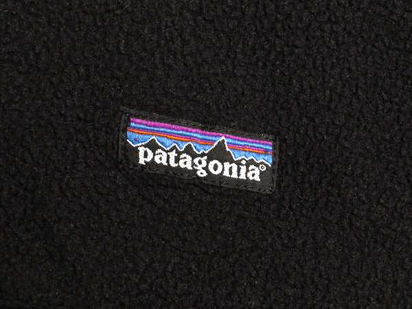 パタゴニア マースピアル シンチラ フリース ジャケット メンズ M / 古着 09年製 プルオーバー ブルゾン ハイネック ハーフジップ 廃盤 黒