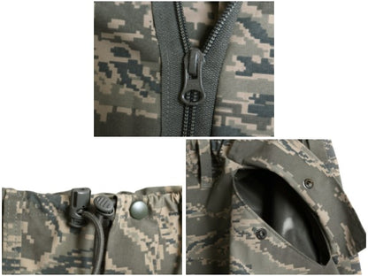 米軍実物 プロパー 社製 APECS デジタル タイガー カモ オーバー パンツ LARGE REGULAR 古着 USAF ABU ECWCS カーゴ ゴアテックス 迷彩柄 