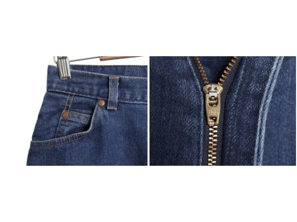 80s USA製 リーバイス デニム パンツ レディース M 程 ヴィンテージ ジーパン ジーンズ ストレート テーパード ライトオンス ボトムス 濃紺