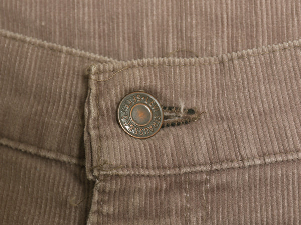 70s USA製 リーバイス 646 コーデュロイ パンツ 実寸 36 31 / ヴィンテージ ブーツカット ベルボトム フレア スリム 細畝 ボトムス 白タブ