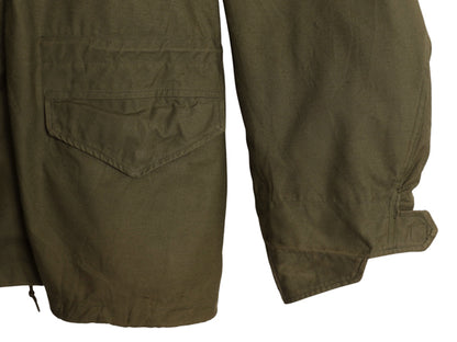 デッドストック 70s  ALPHA 社製 米軍実物 US ARMY M-65 フィールド ジャケット LARGE LONG / 72年製 ヴィンテージ ミリタリー 3rd ブラス